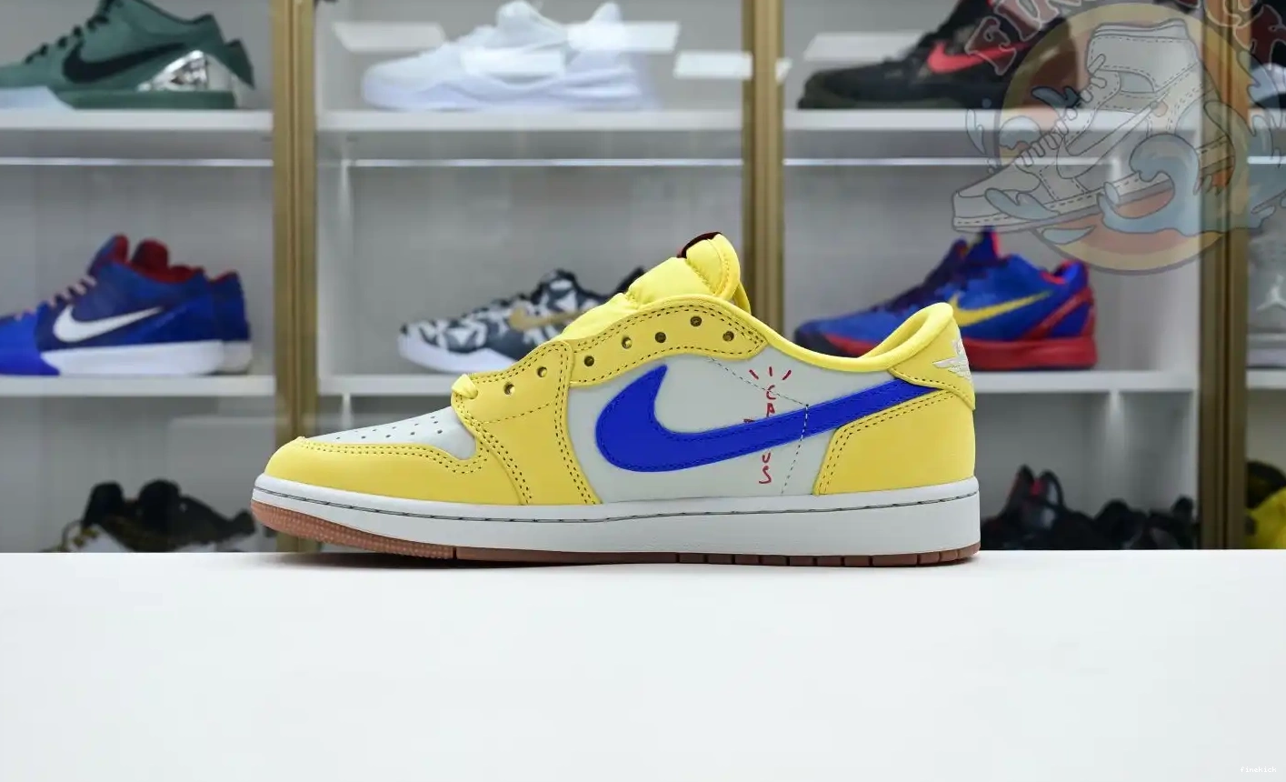 Travis Air x 1Low Scott Jordan Canary Jordan 0617